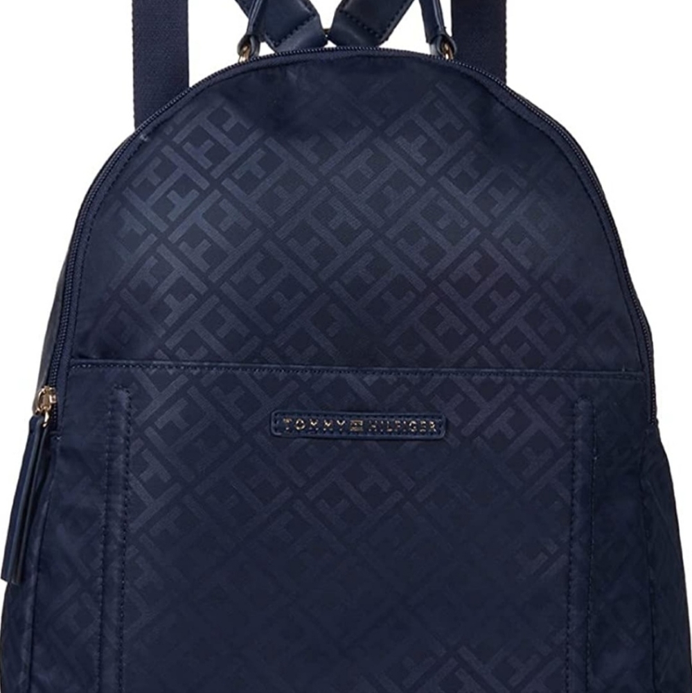 Tommy Hilfiger Linda II - Medium Backpack - Logo Nylon Tommy Navy One Size
